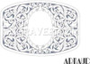 Low resolution watermarked image of a hand engraving design by Arnaud for a buckle