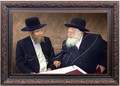 Reb Chaim & Reb Shteinman 12" x 16" Framed Canvas (J30020S)