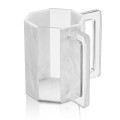 Lucite and Marble Design Hexagon Washing Cup (WC-ZWCP)