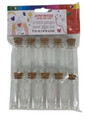 10 Mini Empty Glass Jars w/ Cork 2" (104872)
