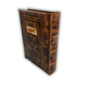 סידור כוונת הלב Antique Leather-Brown w/ Plate  (BK-SKHLLB)