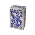 Emanuel Metal Tzedakah Box Cutout-Blue(EM-TZG1)