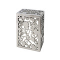 Emanuel Metal Tzedakah Box Cutout-White (EM-TZG3)
