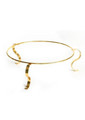 Pesach Matzah Plate Stand-Gold (P-X1188Z)