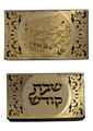 Lasercut Gold Matchbox Holder-Floral Kotel Design (MB-OJ2GP)