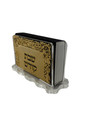 Lasercut Gold Lucite Matchbox Holder Shabbos Koidesh Floral Lattice Design (MB-OJL3)