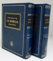 La Bibla 2 Volume Set Tanach - Hebrew/Spanish Sinai (BKS-LB2V)