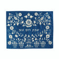 Emanuel Embroidered Chala Cover Oriental Blue (EM-CME11BS)