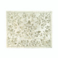 Emanuel Embroidered Chala Cover Pomegranate Silver (EM-CME10S)