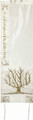 Raw Silk Machine Embroidered Tallit Tree of Life Gold/White (EM-TAC2)