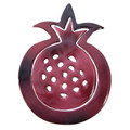 Aluminum Trivet Two Piece Set Pomegranate Shape Red (EM-MHDC1)