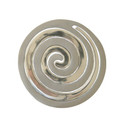 Aluminum Trivet Two Piece Swirl - Two tone Silver (EM-MHD-3)