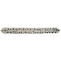  Embroidered Atara + 4 Corners Pomegranate/Blessing Grey/Blk (EM-ATM6D)