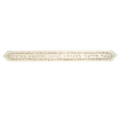  Embroidered Atara + 4 Corners Jerusalem/Blessing  Silver (EM-ATM8A)
