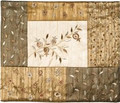 Talit Bag Patches & Embroidery Pomegranate Silver/Gold (EM-TE-2S)