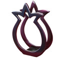 Aluminum Napkin Holder Pomegranate Shape Red (EM-NHMC-1A)