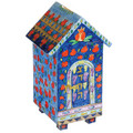 Yair Emanuel House design Tzedakah (Charity) Box -Pomegranates TZH-2