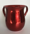 Anodized Steel Washing Cup- Red (WC-515071)