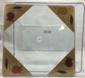 Lily Art Designed Lucite Matzah Box-- Large 12" (P-MBXMP)