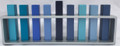Emanuel Frame & Branches Menorah-- Blue (EM-HN3)