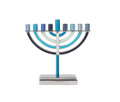 Emanuel Classic Menorah Small- Blue (EM-HO2)