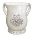 Acrylic Washing Cup Pearl Diamond   WC-AVI572W