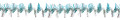 4" x 9' thin cut twisted garland - Assorted Pack of 12 (71802)