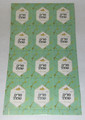 Purim Sameach Stickers Green 2 Sheets  (GR-STK5842-27)