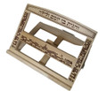 "Vehagita" Wood TableTop Shtender - Jerusalem (MC-54002)