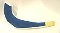 Stuffed Toy Shofar Blue/White (SH-SS1B)