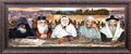 Sefardi Rabbis - Abuchatzeira Dynasty 20" x 40" - Frame (J40110)