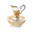 Silverplate Mayim Achronim-Filigree-Gold (MA-X875Z)