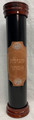 Leather & Wood Megillah Holder 16" Patch Design-Light (MG-LP16C)