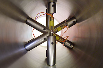 Photo of a custom designed Biaxial Stressmeter.