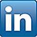LinkedIn icon.