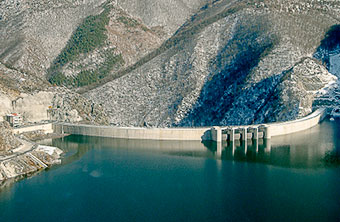 Photo of Tsankov Kamak Dam, Devin, Bulgaria.