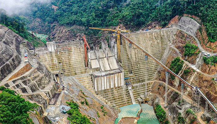 Photo of Nam Sam 3 Hydropower Plant.