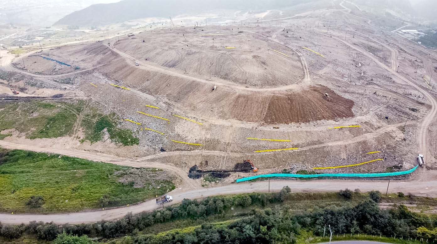 Photo of Doña Juana Landfill.