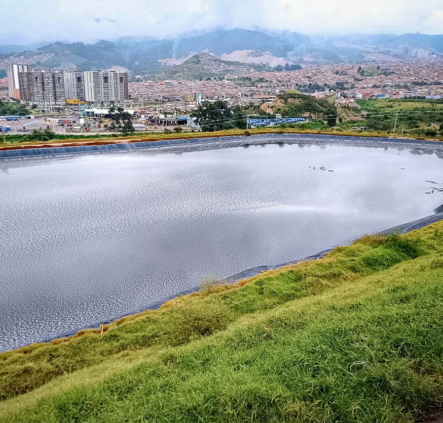 Photo of Doña Juana Landfill.
