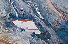 Photo of a mine.