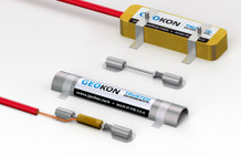 Model 4150 Strain Gauge and Model 4150-1 Cover (front). Model 4100 Strain Gauge and Model 4100-2 Plucking Coil (rear).