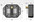 Model 8020-38 Addressable Bus Converter dimensions.