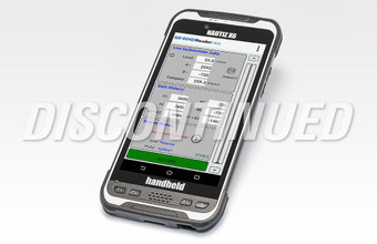 Model FPC-3, with screen showing Live Inclinometer Data (this product has been discontinued).