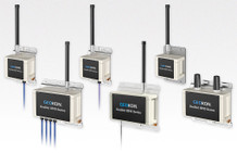 The Model 8910 Series includes the LoRa Single-Channel VW Data Logger, 4-Channel Analog Data Logger, Single-Channel Addressable Data Logger, Time Domain Reflectometry (TDR) Data Logger,  Tilt Logger,  and Gateway (left to right).