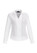 Solanda Ladies White Plain Long Sleeve Shirt
