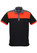 Charger Biz Cool Mens Black/Fluoro Orange/Grey Polo