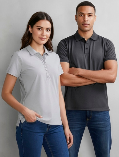 Mens Shadow Polo