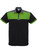 Mens Biz Collection Black/Green Charger Shirt