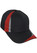 Biz Collection Unisex Black/Red Charger Cap