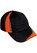 Biz Collection Unisex Black/Fluoro Orange Charger Cap
